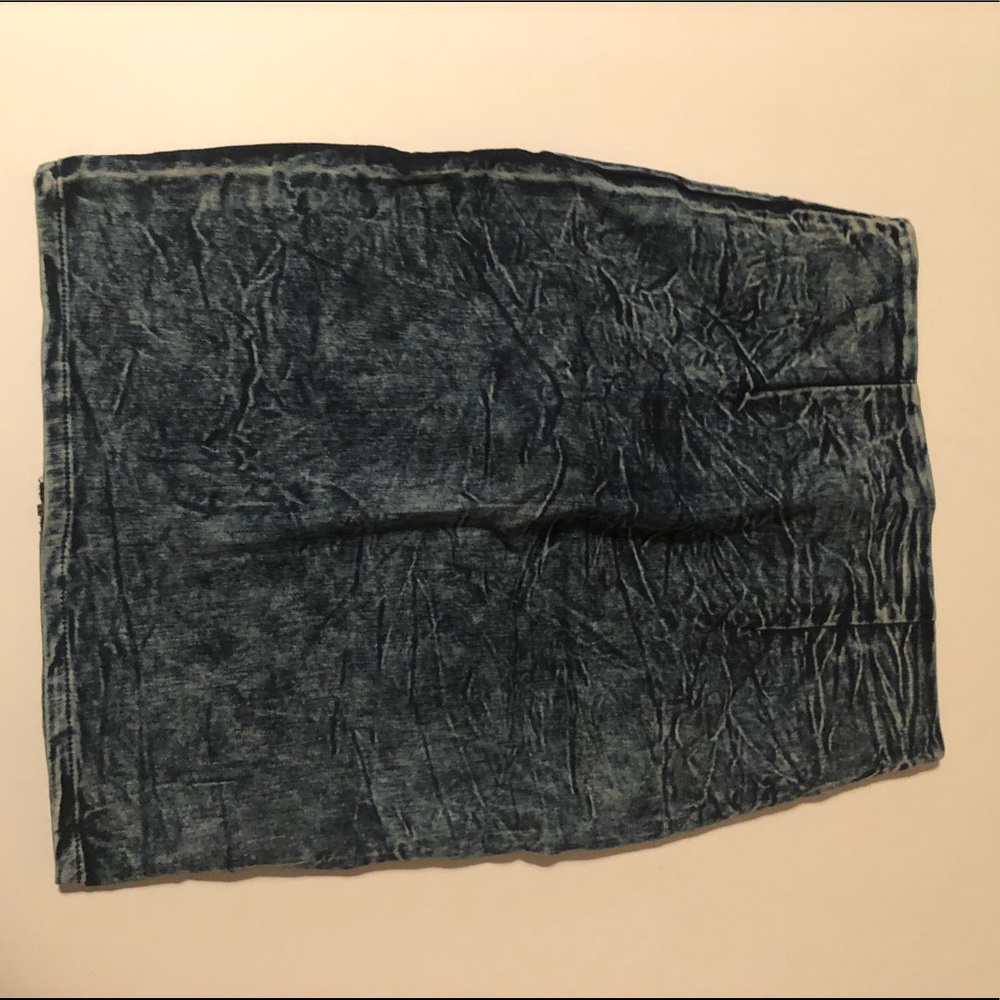 Denim skirt